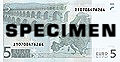 5 euro banknote geschenk