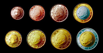 euro geschenk sammlung belgien